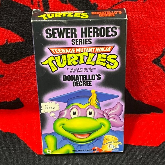 Teenage Mutant Ninja Turtles VHS. 1991. Tested - Picture 1 of 5